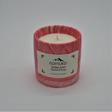 Afbeelding in Gallery-weergave laden, Chocolate & orange 180ml geurkaars gemarmerd.