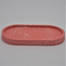 Afbeelding in Gallery-weergave laden, Composiet Tray roze gemarmerd